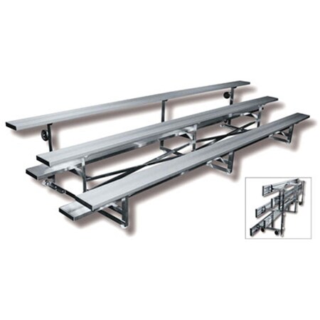 Ssg - Bsn 2 Row 15 Tip N Roll Bleacher *Seats 20 Benches-Bleachers TR0215